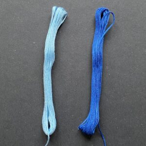 Embroidery Cotton Threads for Macrame Woven Bracelet (Mountain Pattern)