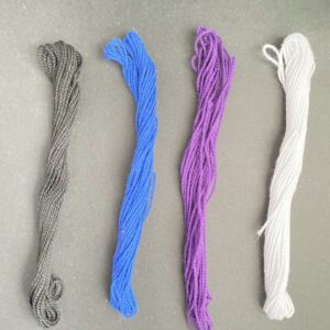 Embroidery Cotton Threads for Macrame Woven Bracelet - Eiffel Tower