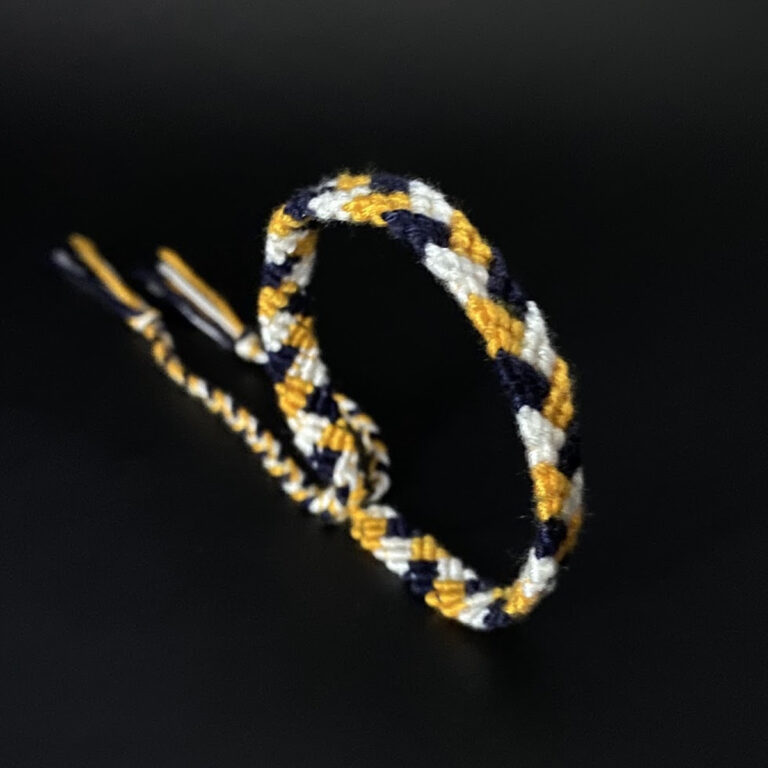 Cotton Hand-Woven Bracelet – Spooky Halloween