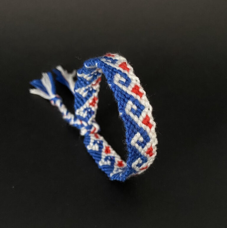 Cotton Hand-Woven Bracelet – Aegean Hearts Bracelet