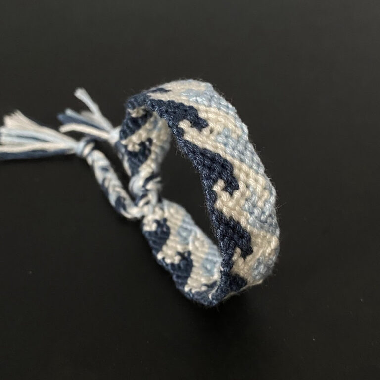 Cotton Hand-Woven Bracelet – Ocean Spirit